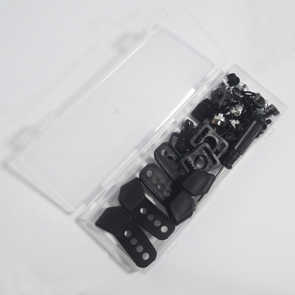 Universal Hockey Helmet Repair Kit - Complete Replacement Parts for Ice Hockey Helmets | Includes J Clips, R Clips, Posts & Bolts