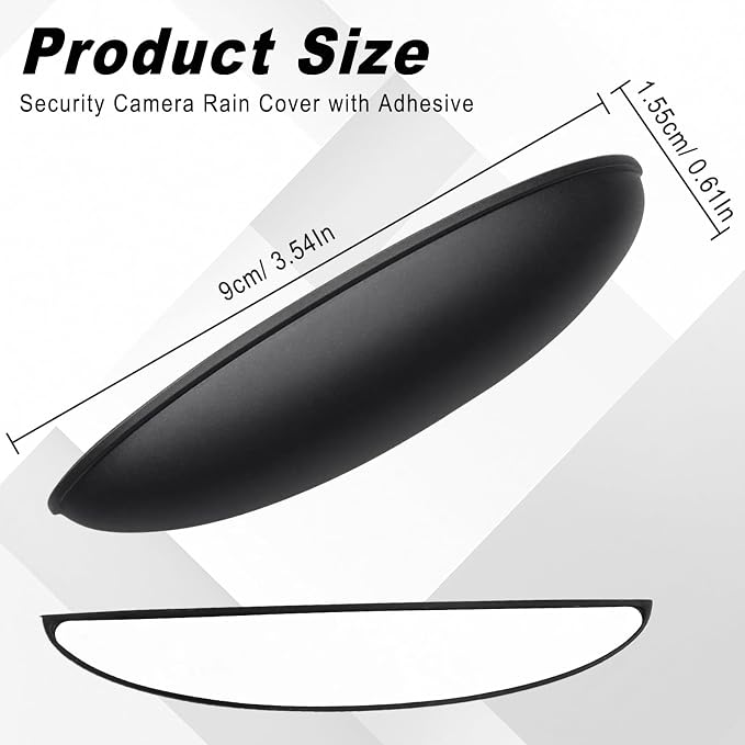 Car Rear View Camera Cover, Anti-Rain Backup Camera Rain Shield, Silicone