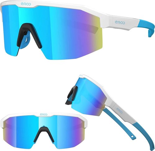 ER00 Eazyrun Polarized Small baseball Sunglasses for Youth kids Women, Cycling Running MTB Softball Padel Beach Volleyball Sports F2