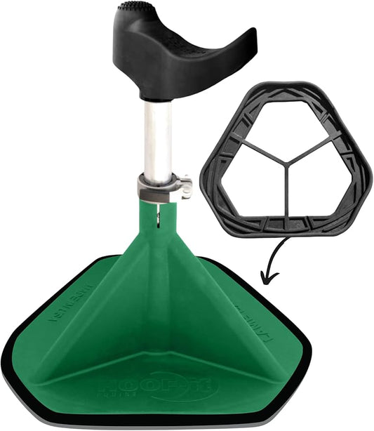 HOOF-IT Blacksmith Hoof Stand Green Pro