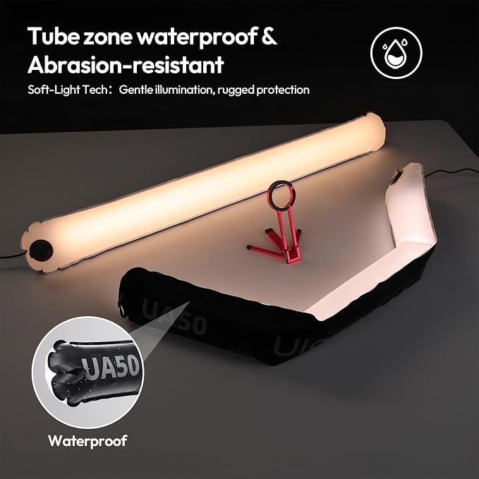 Ulanzi UA50 50W Inflatable LED Air Pillar Light 2700K-6500K Bi-Color Video
