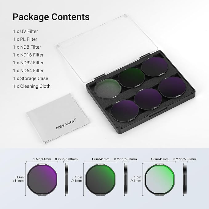 NEEWER Filter Set Compatible