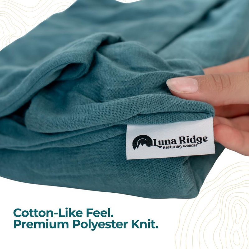 Sleeping Bag Liner for Hot or Cold Weather Camping, Ultra-Soft, Washable 86x35" , Lightweight & Anti-Static Polyester Knit, Sleep Sack Adult Travel Sheets, Summer Sleeping Bag liner Cotton Feel