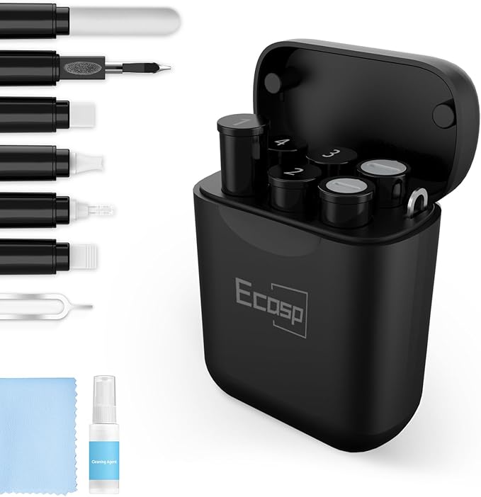 ECASP Cleaner Kit for AirPod, Cell Phone Cleaning Repair & Recovery for iPhone