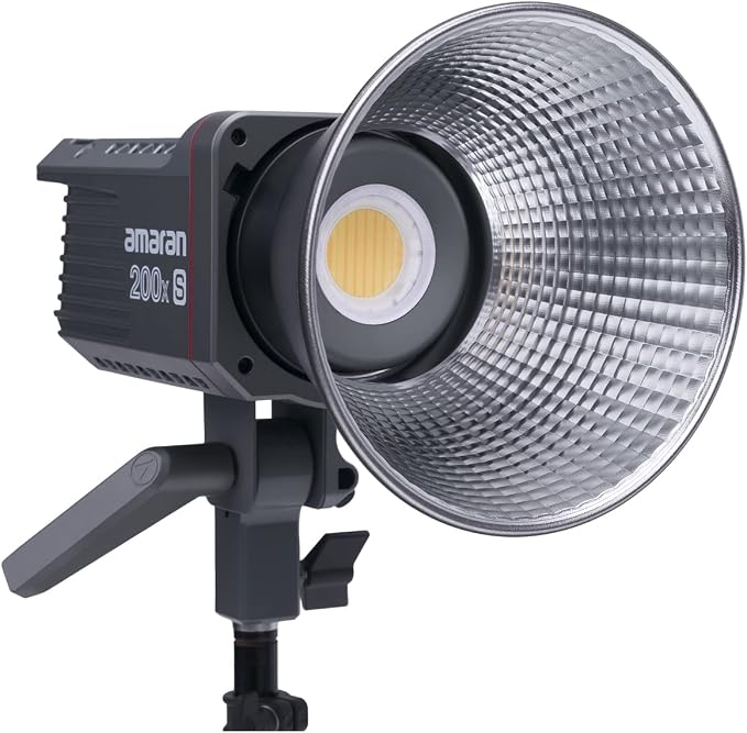 amaran 200x S 200W Bi-Color LED Video Light, DC/AC Power Supply Bowens Mount