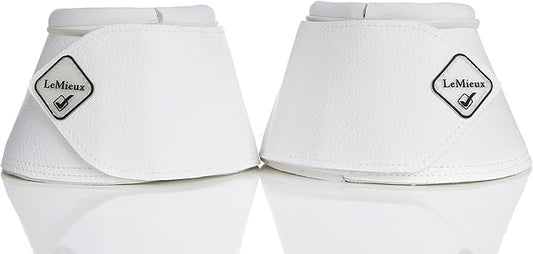 LeMieux Leather WrapRound Overreach Horse Boots - Over Reach or Bell Boots for Horses - Protective Gear and Training Equipment - Equine Boots, Wraps & Accessories