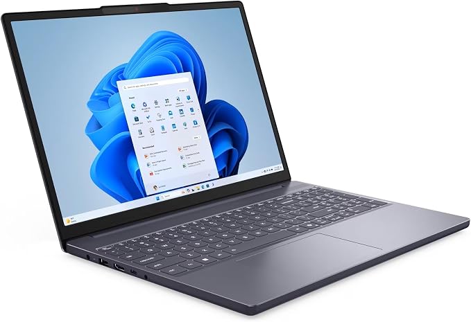 Lenovo IdeaPad Slim 3 Laptop 15.3" WUXGA (1920 x 1200) Touchscreen, Ryzen 7 8840HS, 8-core, AMD Radeon 780M, 16GB DDR4, 512GB SSD, Wi-Fi6, Bluetooth 5.3, Win 11, Luna Grey, w/USB hub, W/GaLiMu