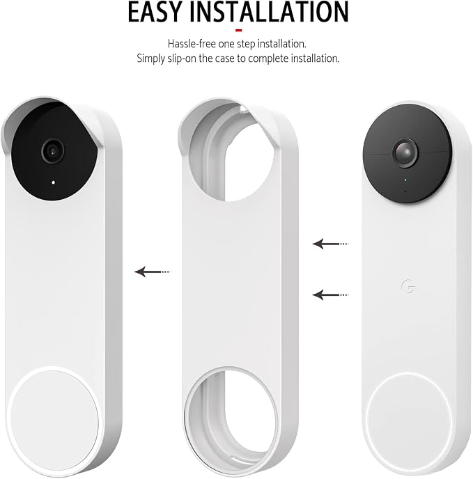 Silicone Case for Google Nest Hello Doorbell 2021 Cover
