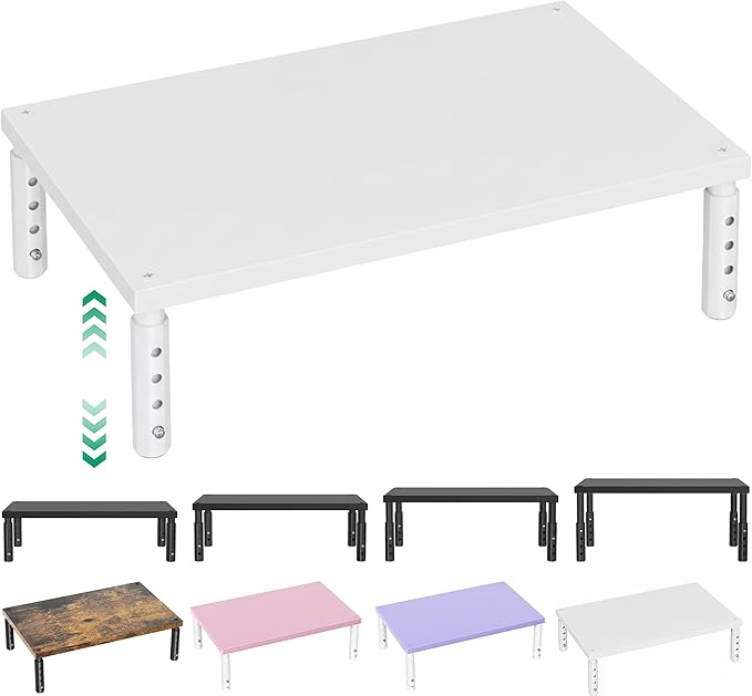 OPNICE Monitor Stand Riser for Desk, Adjustable Computer & Laptop Stand