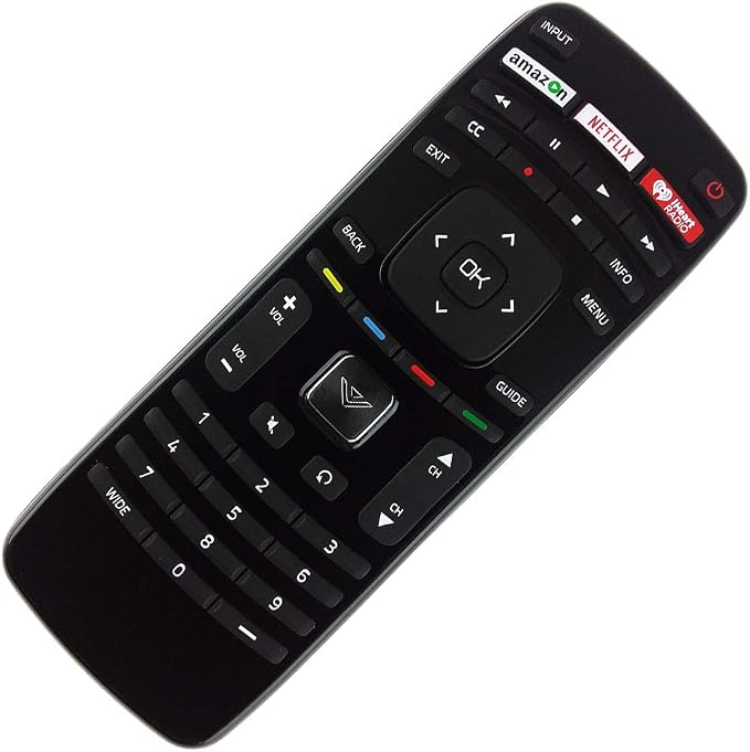 Vizio XRT112 Factory Original Replacement Smart TV Remote Control (Amazon/Netflix/iHeartRadio) - New 2018 Model