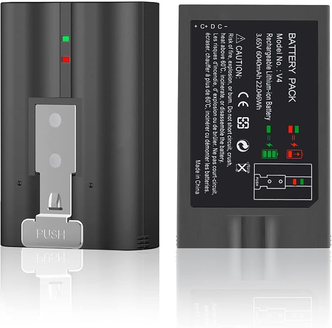 2-Pack 6040mAh Replacement Battery
