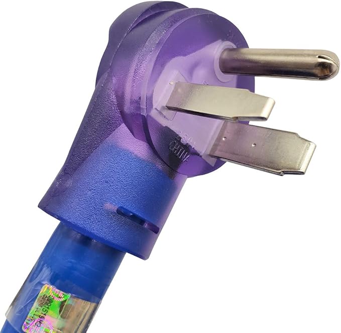 Parkworld Welder Extension Cord NEMA 6-50 Extension Cord, 6-50P to 6-50R STW 8AWG/3C for 40 Amp 250 Volt (100FT)