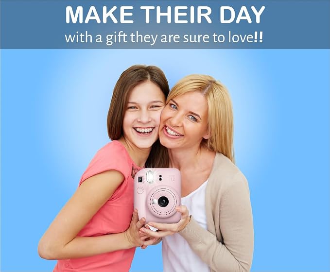 Fujifilm INSTAX Mini 12 Instant Film Camera + Fuji Single Pack