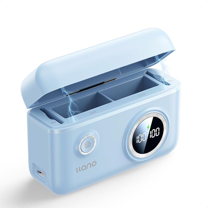 llano NP-W126S Dual Battery Fast Charger