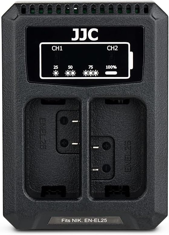 JJC EN-EL25 Battery Charger USB Dual Slot
