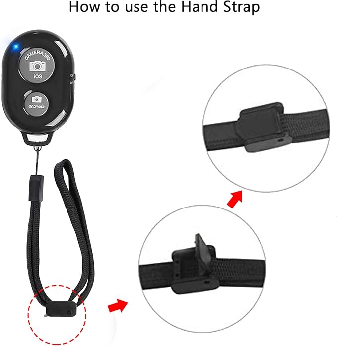 Wireless Remote Shutter for Cellphones and Tablets, AOQIYUE Wireless Remote for