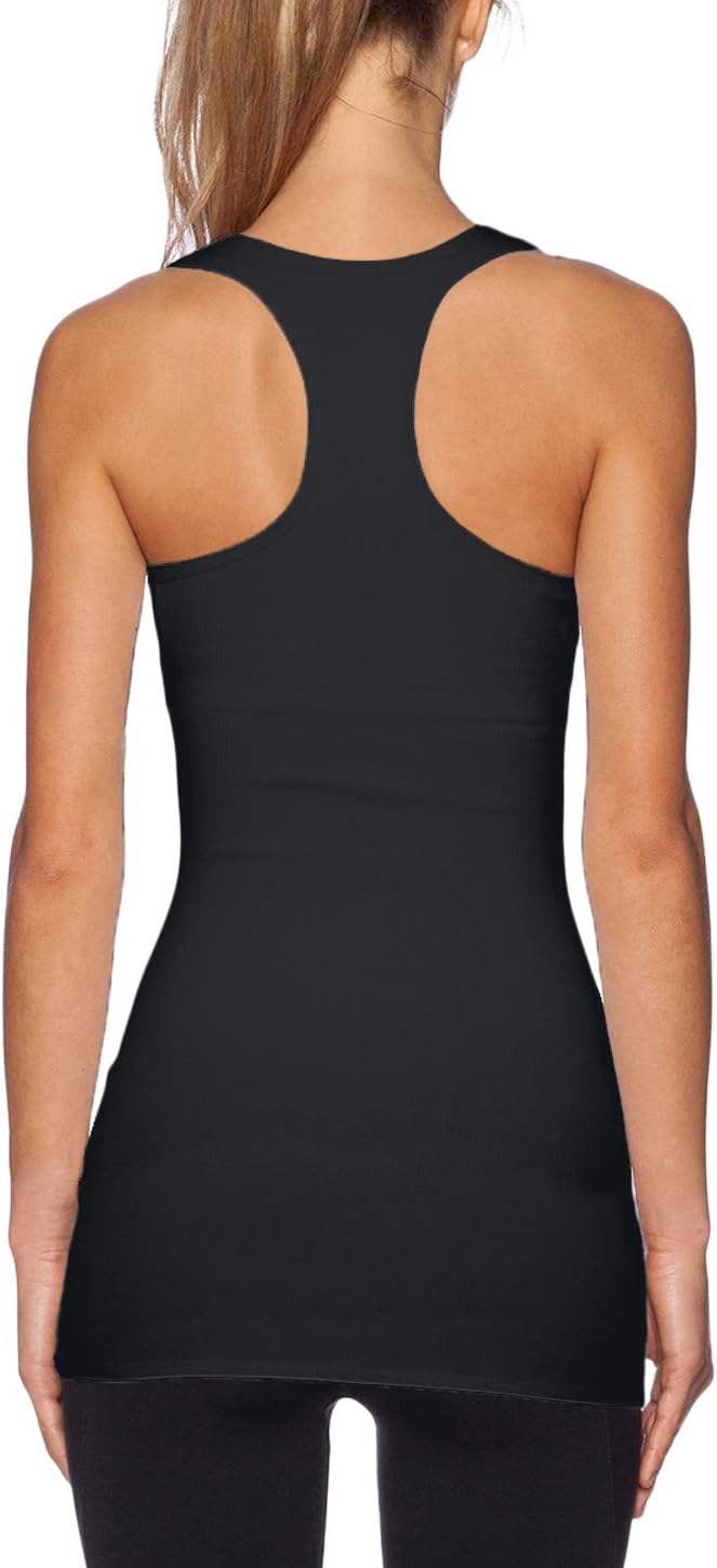 TAIPOVE Long Tank Tops for Women - Cotton Racerback Camisole Activewear | Extra Long 3-Pack