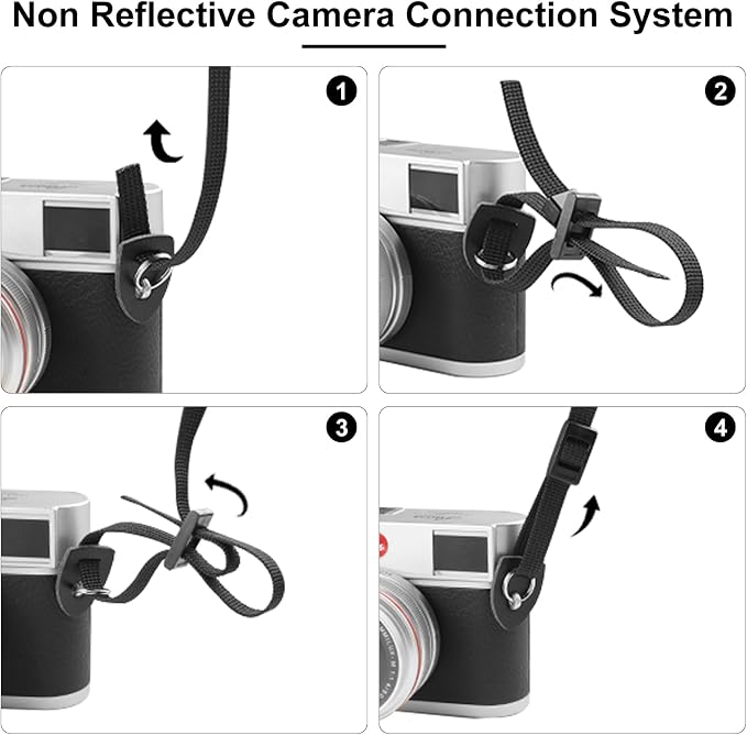 FIEIL Neck Strap Silicone Camera Straps
