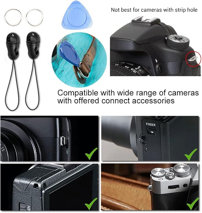 CP005 Leather Camera Neck Shoulder Strap