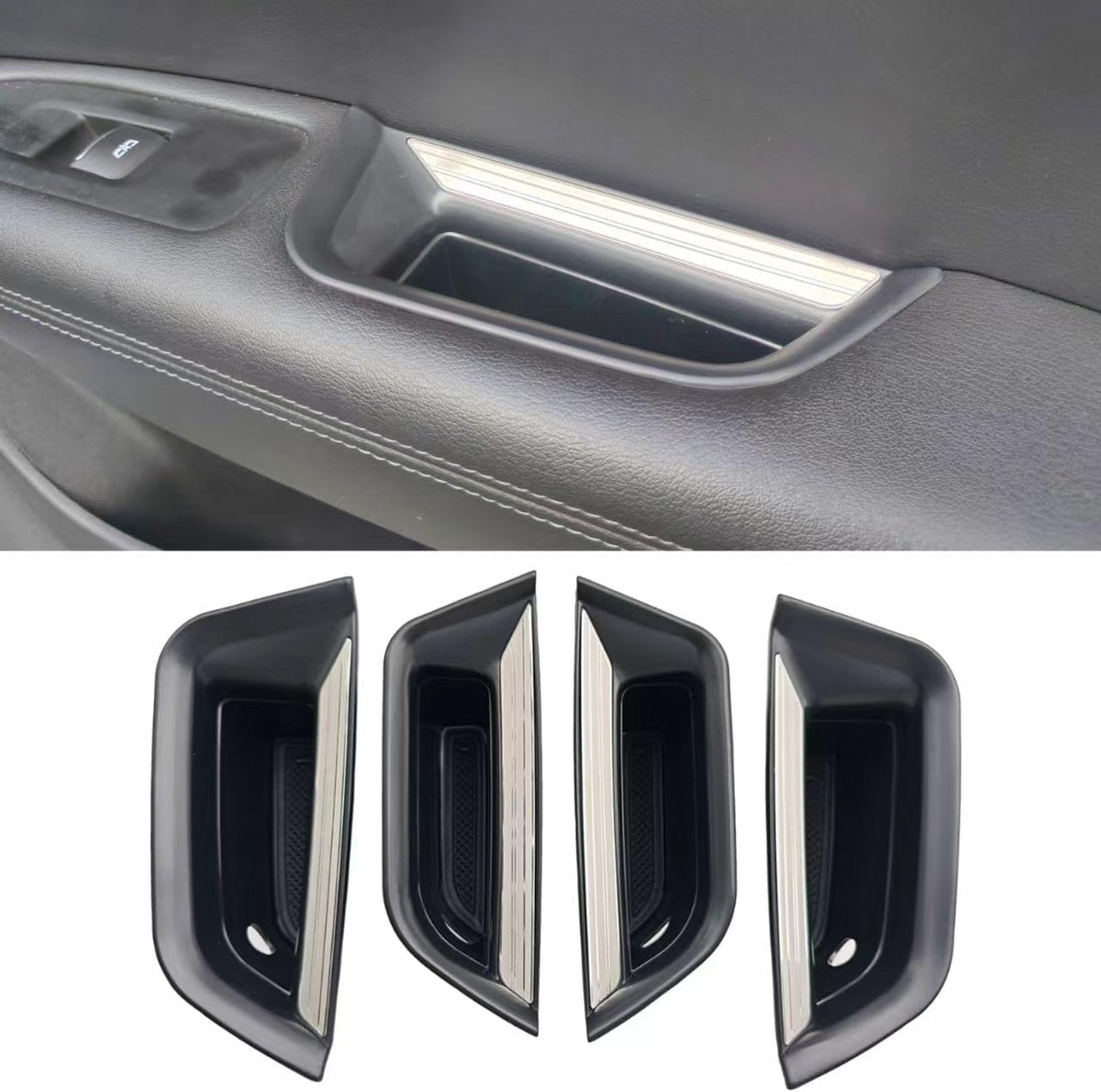 YFJYVJC 4 Door Handle Pocket Organizer For Cadillac XT5 2017-2025