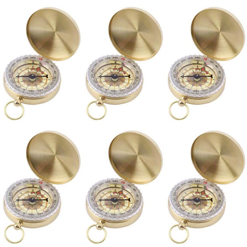 SHENQIDZ Camping Survival Compass for Hiking or Camping Pocket Compass for Kids