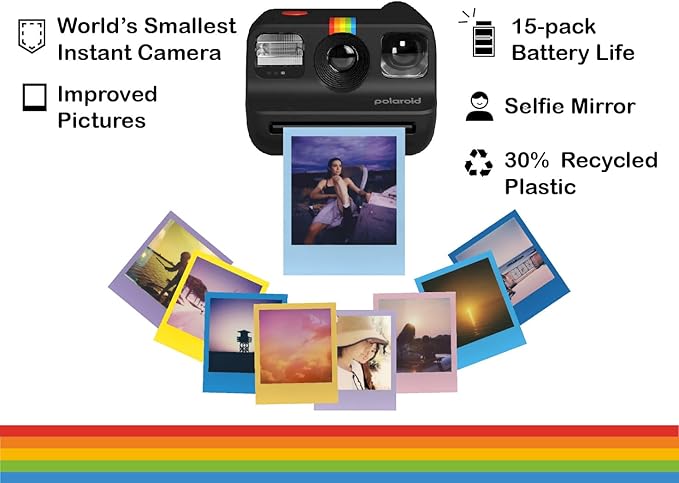 Polaroid Go Generation 2 Instant Film mini Camera Bundled