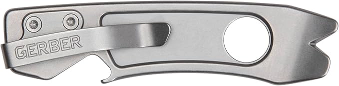 Gerber Gear Shard XL EDC Multi-tool 6-in-1 Keychain Multitool with Pry Bar, Wire Stripper and Bottle Opener, Stainless Steel