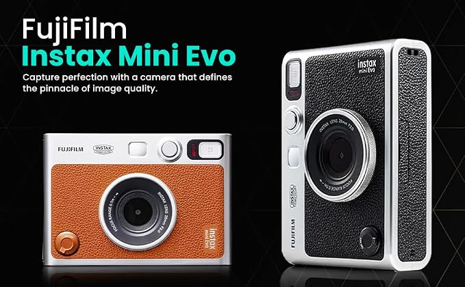 Fujifilm Instant Mini EVO Hybrid Camera Bundle