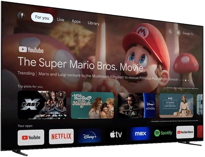 Sony - 65" Class BRAVIA 8 OLED 4K UHD Smart Google TV - K65XR80C (Renewed)