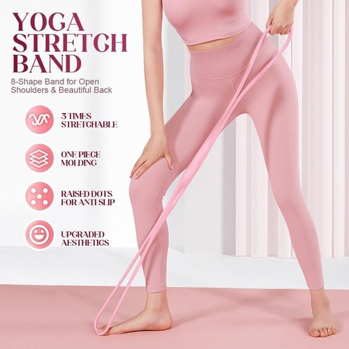 Figure 8 Resistance Bands by 2025 - Versatile Exercise Bands with Handles for Full-Body Workouts