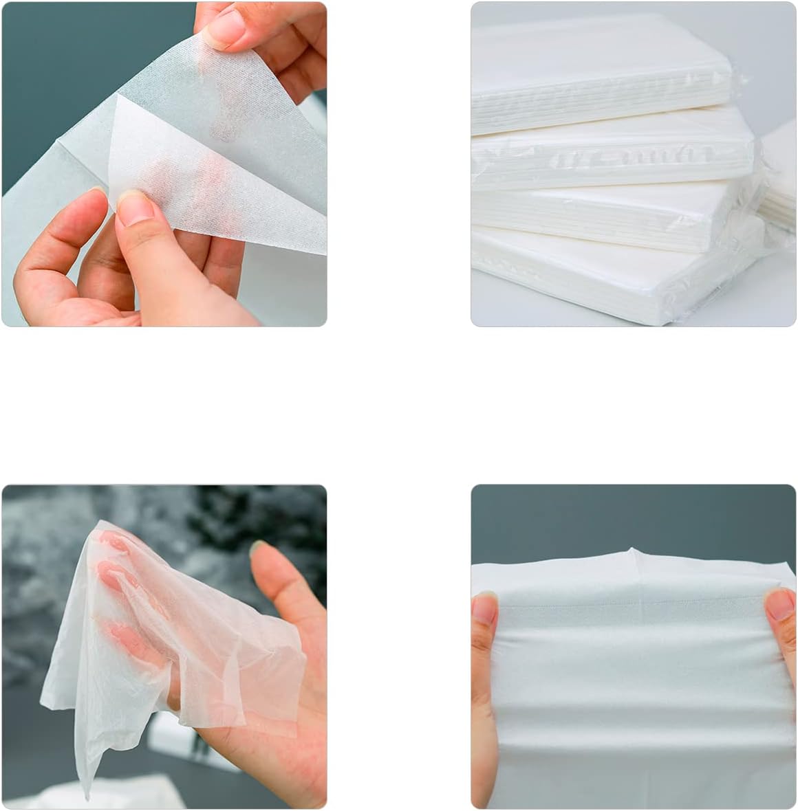 Car Tissue Refill,9 Packs Car Visor Tissue Holder Refills, Car sunshade tissue box filler,Facial Napkin Case Refills, Super Soft Car Travel Tissues, 450 Sheets in Total