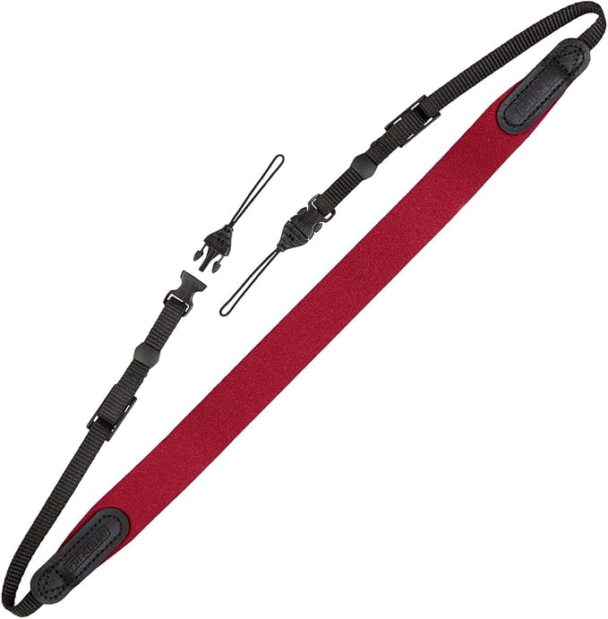 OP/TECH USA Bin/Op Neoprene Quick Release Camera Strap – Adjustable Neck or
