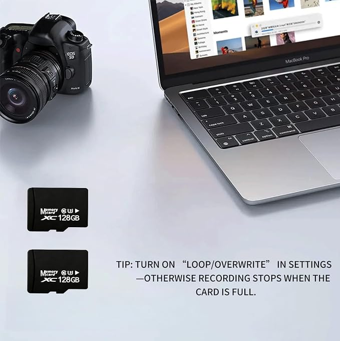 128GB Micro SD Card 2-Pack, High Endurance A1 U3 V30 4K Video Recording