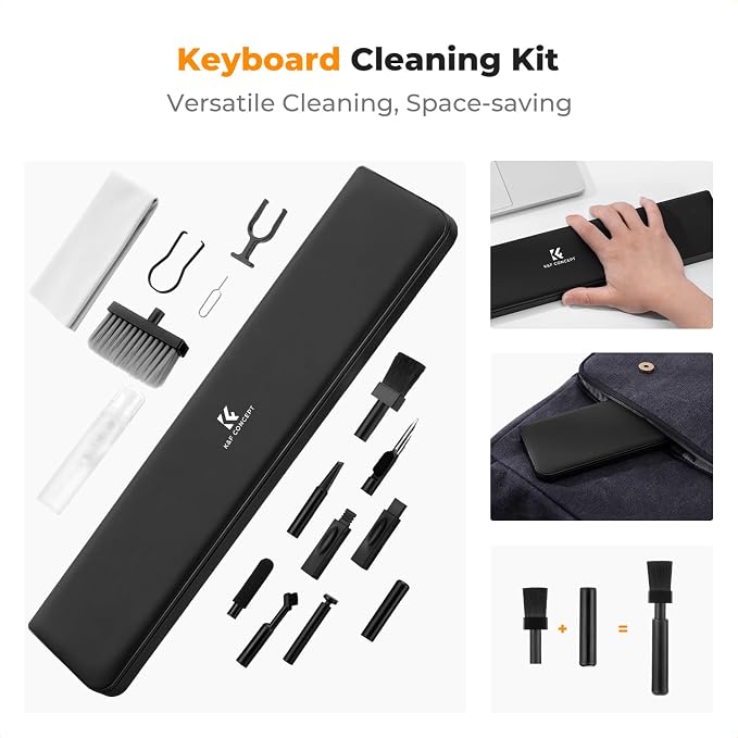 K&F Concept Multi Functional Keyboard Cleaning Kit · Keyboard Arm Wrist Rest