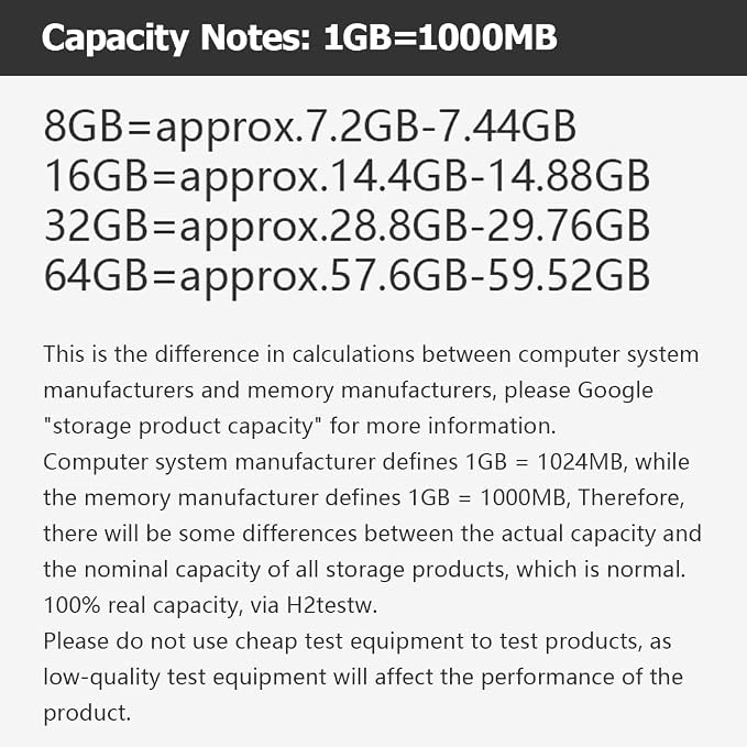 2 Pack TF Card 8GB with Adapter, High Speed Memory Card, UHS-I C10 A1 Memory TF