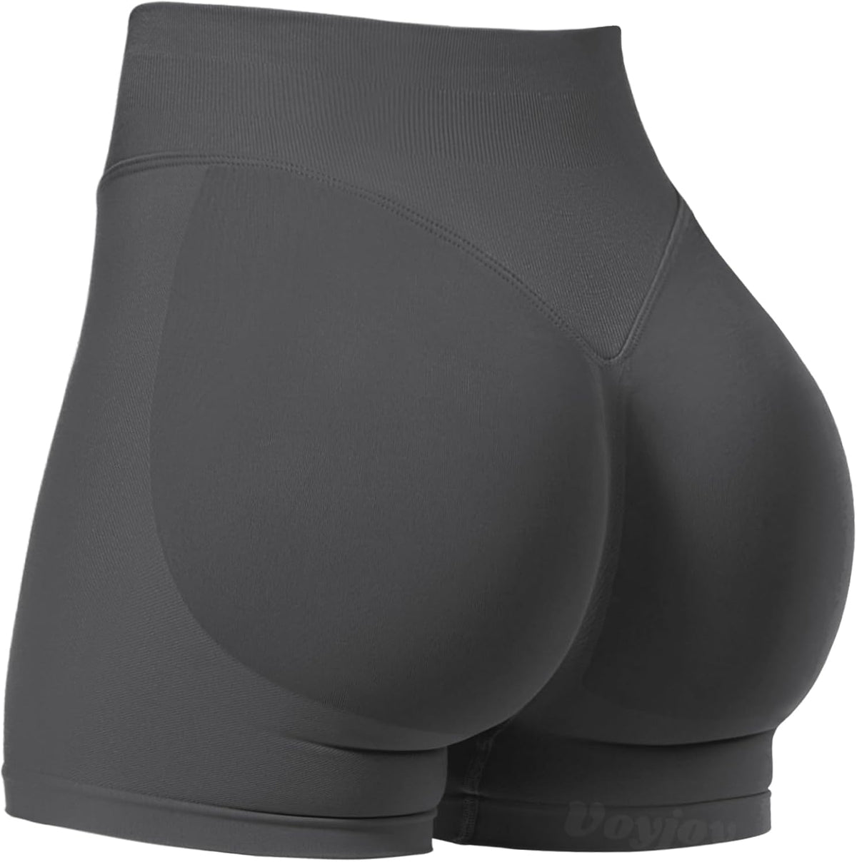 VOYJOY Women's Workout Shorts - Scrunch Butt Lifting Seamless Biker Shorts in Multiple Sizes