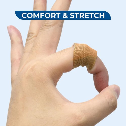 Conkote High Elasticity Bandages - Latex-Free Finger & Knuckle Protection, 50 Count Variety Pack