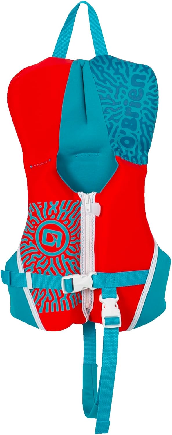O'Brien Infant Life Jacket - US Coast Guard Approved Neoprene for Safe Boating & Swimming