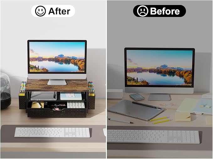 gianotter Desk Organizers and Accessories, Monitor Stand
