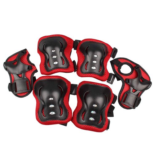 Kids Helmet and Knee Pads Elbow Pads Kids Skateboarding Protective Gear Set Roller Skate Scooter Cycling BMX Bike Riding Helmet and Pads with Carry Bag