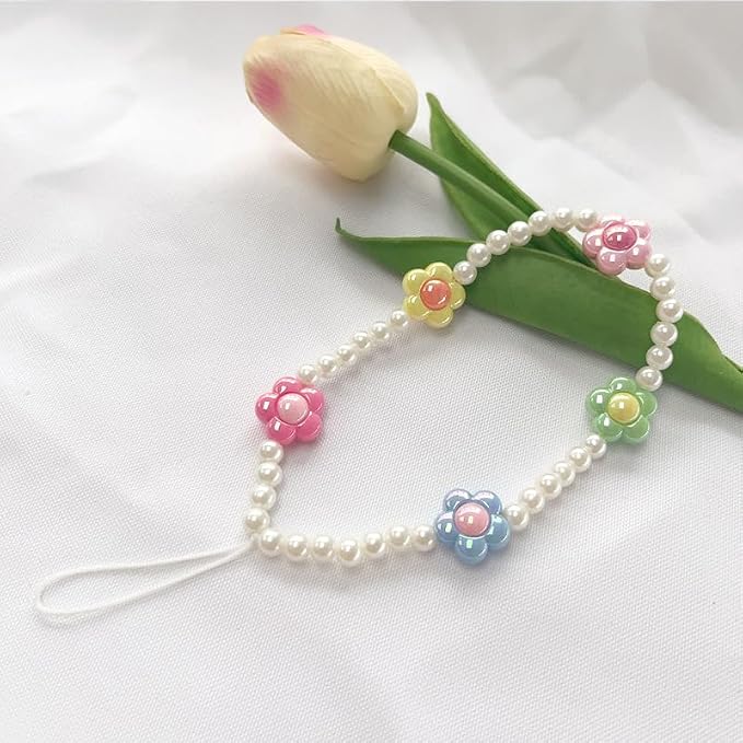 Beaded Camera Wrist Strap Cute Digital Camera Charm Lanyard, Phone Wristlet
