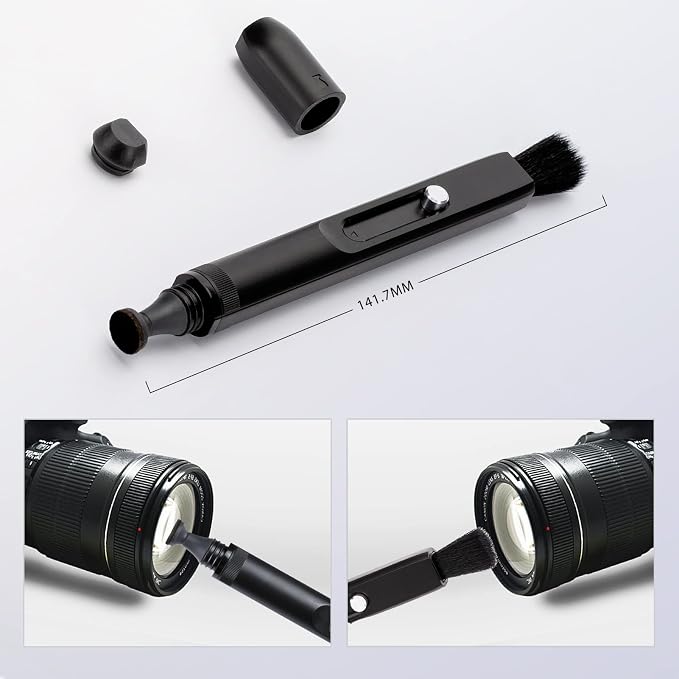 VSGO Professional Lens Cleaning Pen, Double-Ended Lens Brush