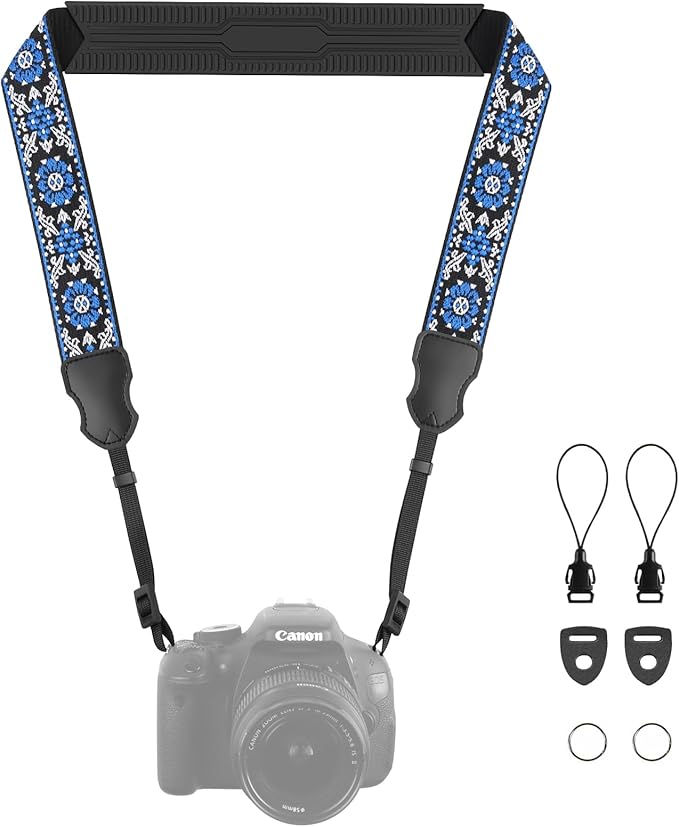 FIEIL Neck Strap Silicone Camera Straps