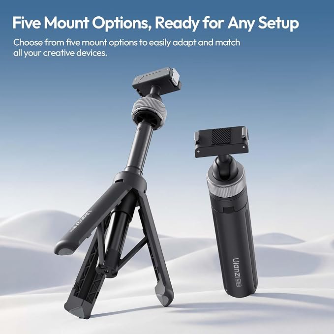 ULANZI MT95 Mini Tripod for DJI Action 5 Pro/4/3/Osmo 360 | Magnetic Quick