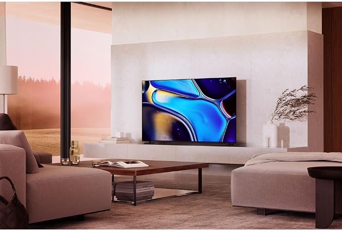Sony K77XR80 BRAVIA 8 77 inch 4K HDR Smart OLED TV 2024 Bundle with 2 YR CPS Enhanced Protection Pack