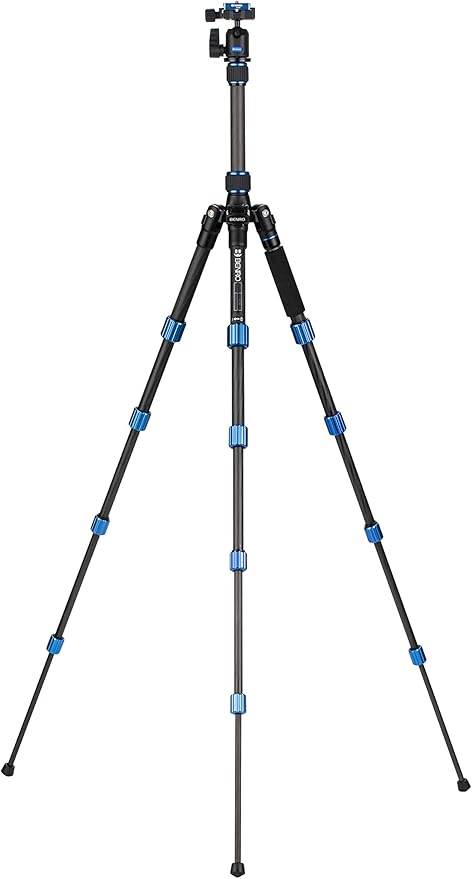 Benro Slim Travel FSL09CN00 Carbon Fiber Tripod Kit – Lightweight 5-Section