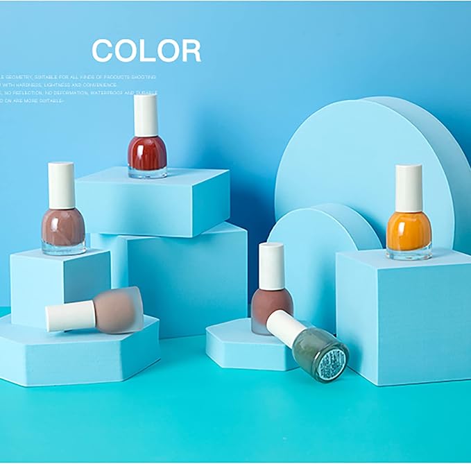 8PCS Geometric Cube Photo Props Set, Hard Foam Photography Background Props