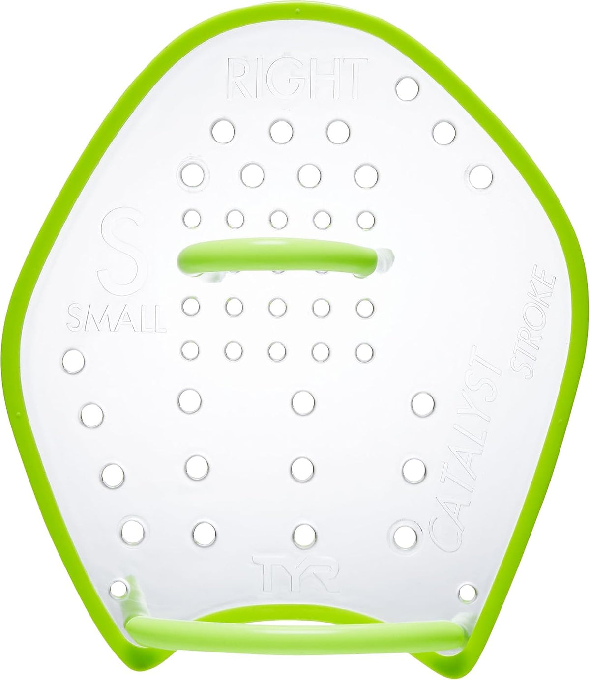 TYR Catalyst Stroke Swim Paddles - Durable Adult Training Fins for Strength & Technique Improvement