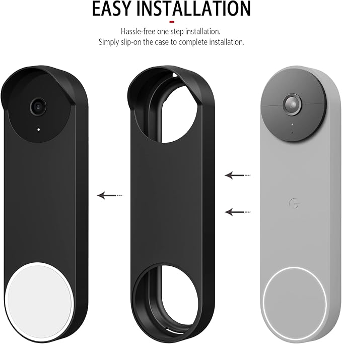 Silicone Case for Google Nest Hello Doorbell 2021 Cover