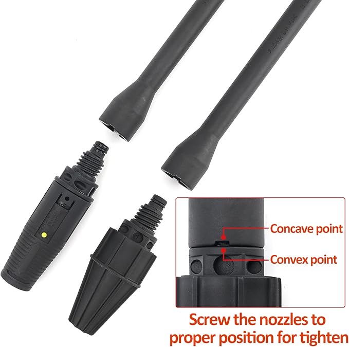 Bear Force High Pressure Water Spray Gun Wand Nozzle, Replacement Pressure Washer Gun Compatible with Portland Pulsar Powerwasher TaskForce TaskMaster ShopForce Electric Pressure Washers